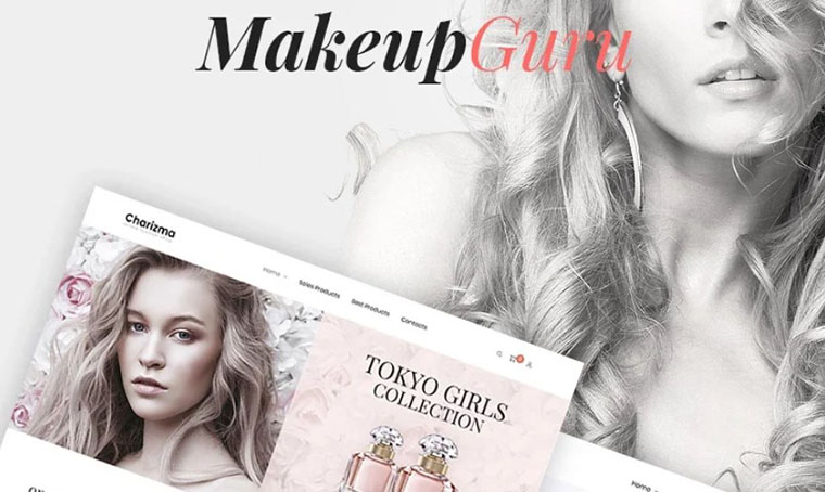 MakeupGuru WooCommerce fashion theme