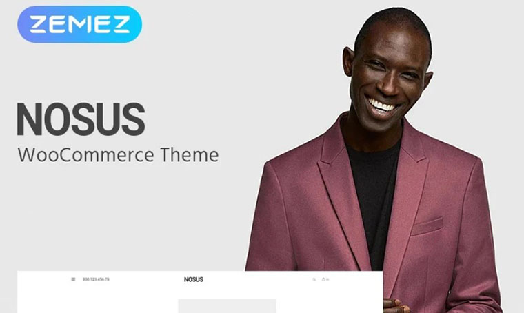 Nosus - Elementor WooCommerce fashion theme