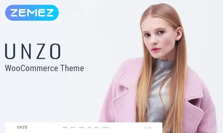 Unzo Apparel Shop WooCommerce Theme