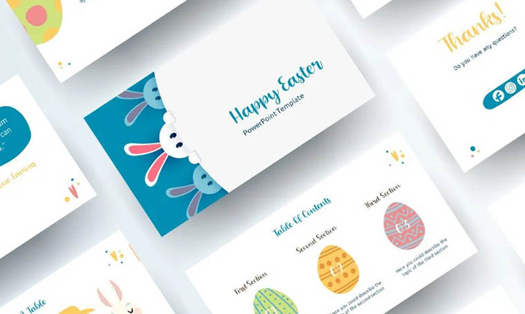Free Easter PowerPoint Template