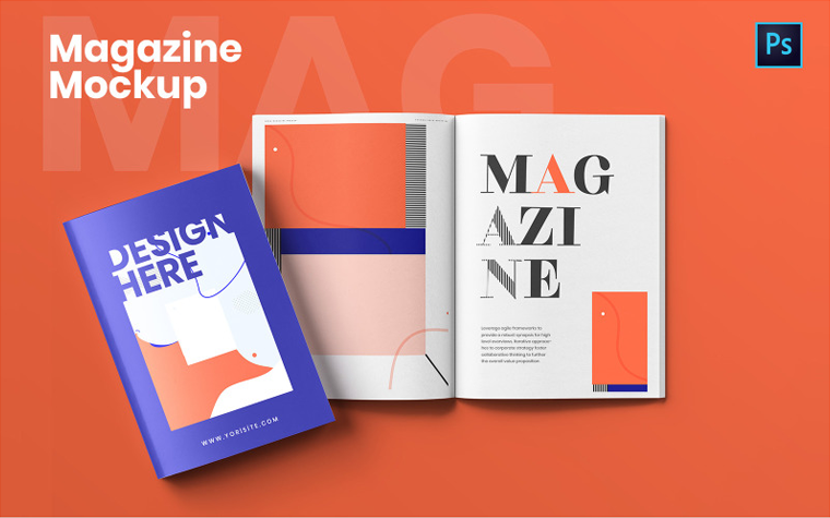 Magazine PSD Mockups You Absolutely Need in 2021