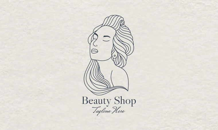 Beauty Shop Feminine logo Designs