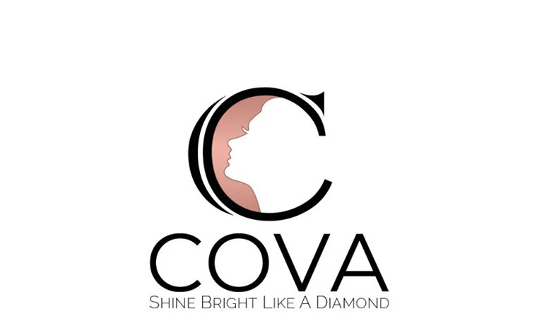 COVA Feminine logo Designs