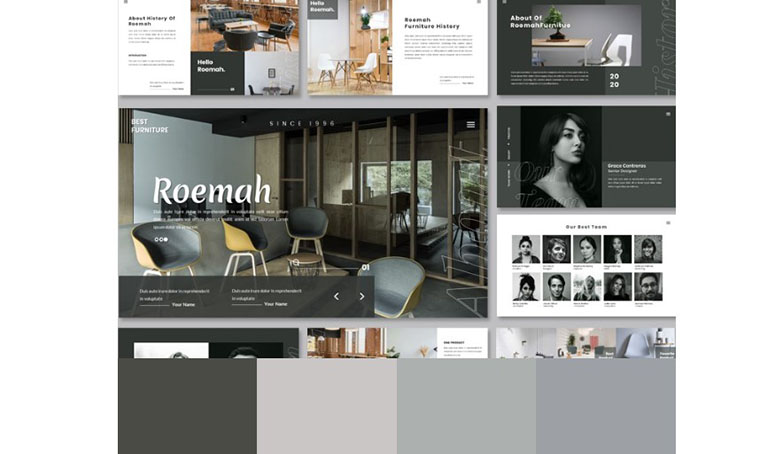 Roemah PowerPoint Template