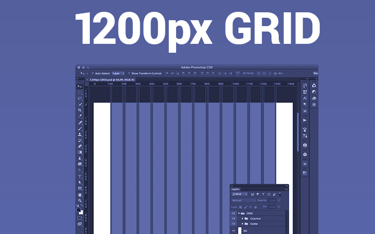 photoshop grid template