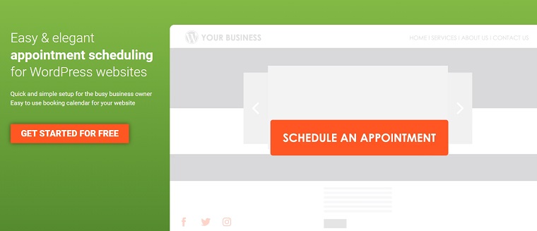 Simply Schedule Appointments plugin.