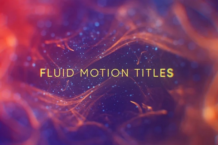 Fluid Motion Titles Mogrt Motion Graphics Template.