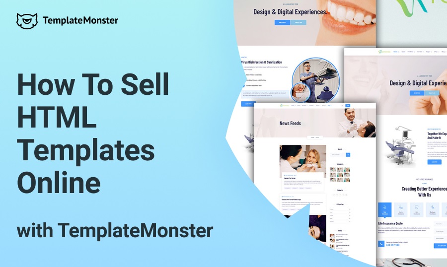 How To Sell HTML Templates Online with TemplateMonster.