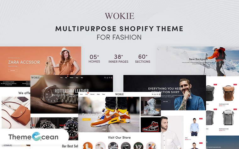 Wokie - Shopify Fashion Store Theme.