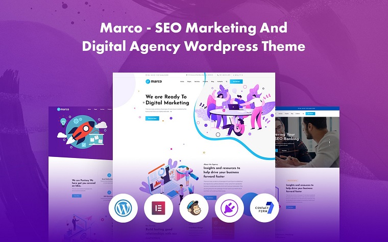 Marco - SEO Marketing WordPress Theme