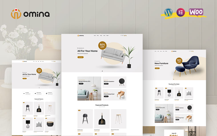 Omina - Furniture WooCommerce Theme.