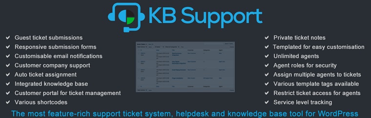 KB Support plugin.