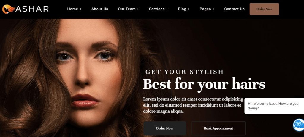 Hair Salon WordPress Themes - 15 Best Hairdresser Designs ⭐MonstersPost