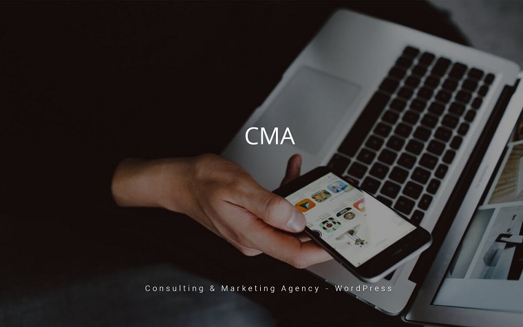 Easy to customize CMA WordPress Theme.