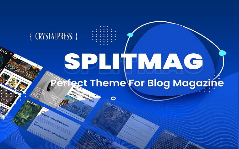 Splitmag - Magazine Style and Blog WordPress Theme.