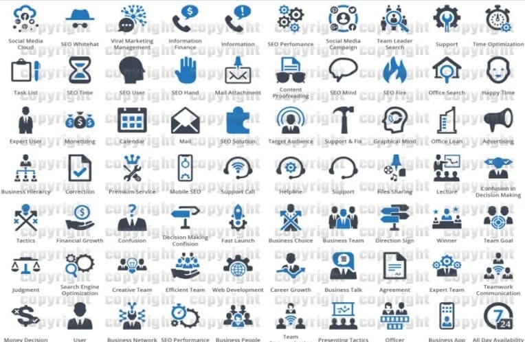 10000-business-iconset-template