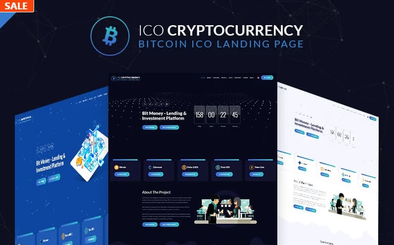 ico-cryptocurrency-bitcoin-landing-page-template