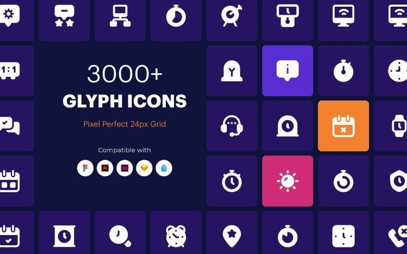 set-of-glyph-iconset-template