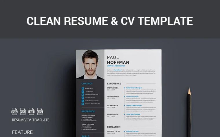 resume-cv-paul-hoffman-resume-template