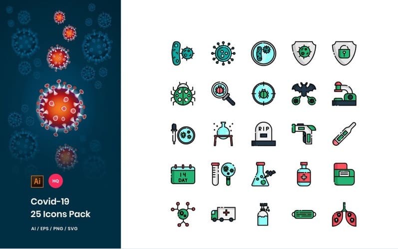 covid-19-pack-iconset-template