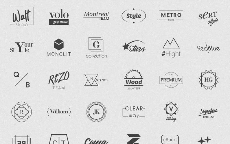 100-minimalistic-logos-bundle