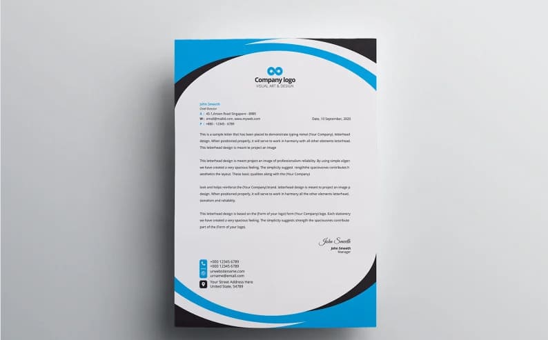 letterhead-corporate-identity-template