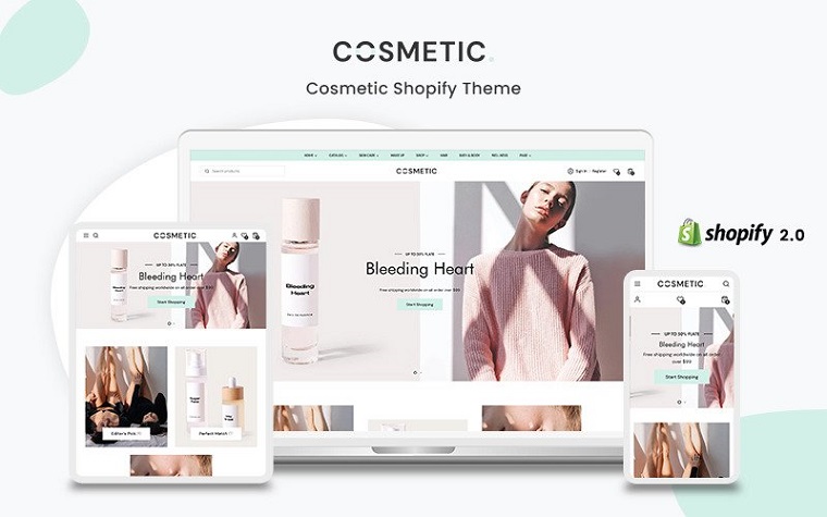 Soft Cosmetic - The Beauty Shopify Theme.