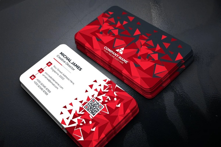 Abstract Business Card - Corporate Identity Template.