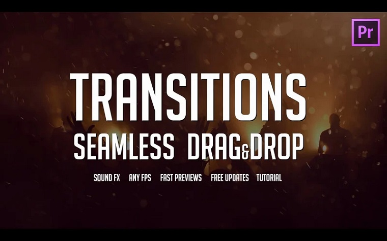Action Seamless Transitions for Premiere Pro.