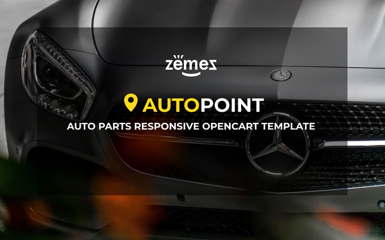 Auto Parts Responsive OpenCart Template.