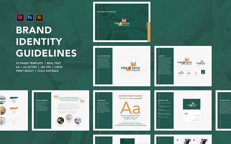 Brand Guidelines - Corporate Identity Template.