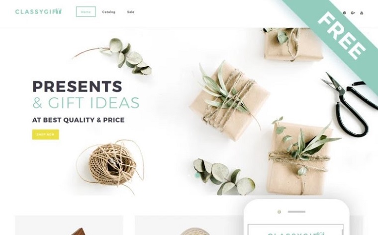 Classygift - Gifts Templates E-commerce Shopify Theme.