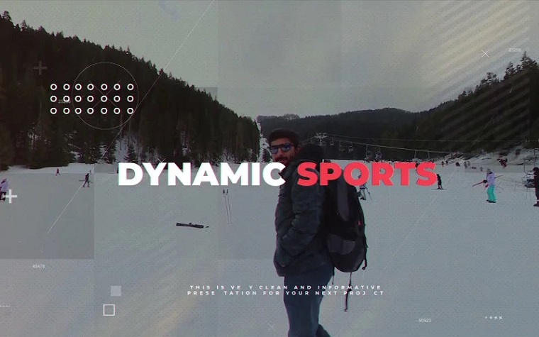 Dynamic Sports After Effects Template.
