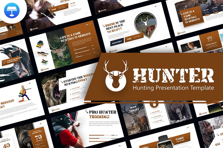 Hunter Hunting - Keynote template.