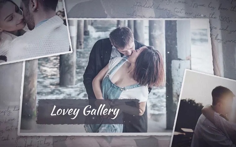 Lovely Gallery Premiere Pro Template.