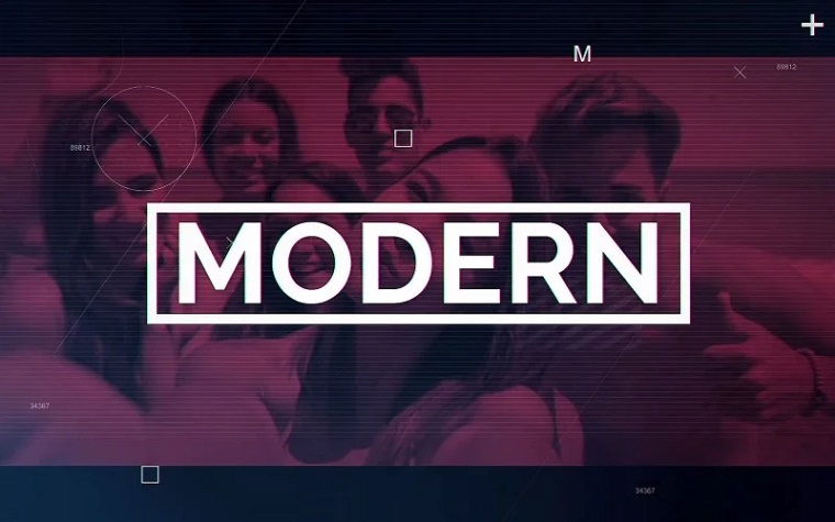 Modern Montage After Effects Template.