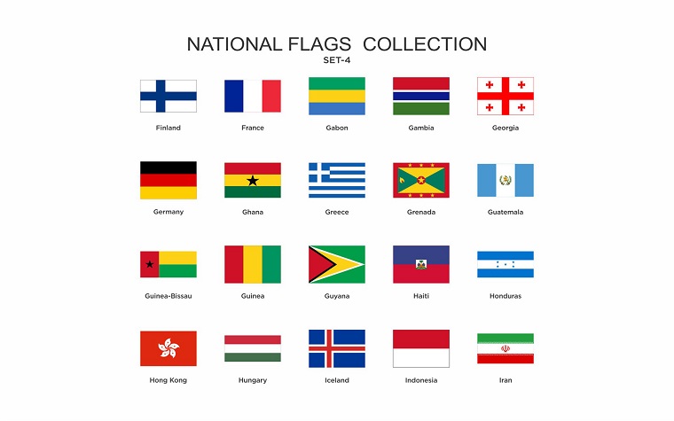 National Flags Set Vol-4 Icon.