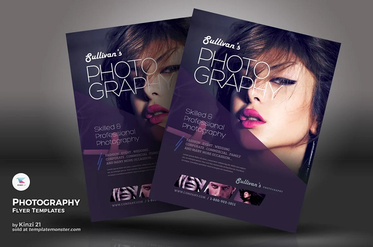 Photography Flyer PSD Template.
