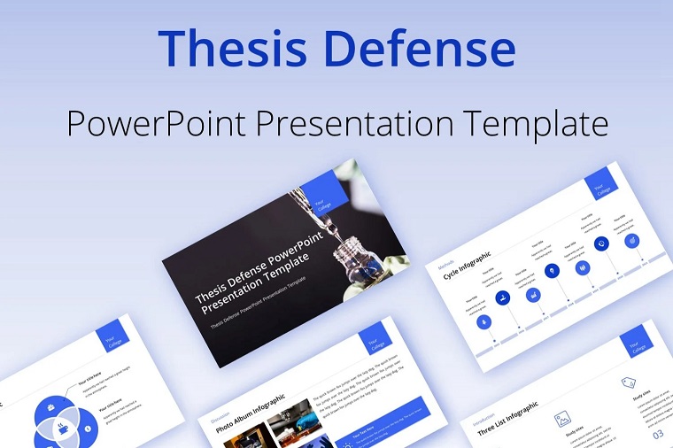 Thesis Defense PowerPoint Presentation Template.