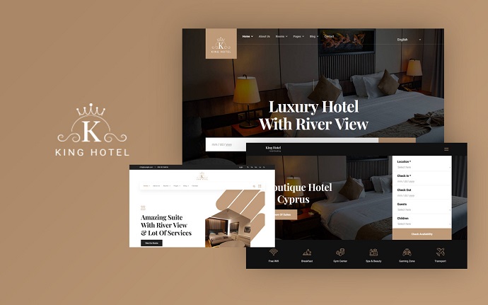 KingGO - Hotel Booking Joomla Template.