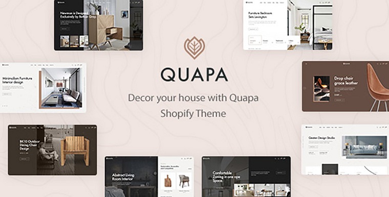 Quapa Interior Shopify Theme.