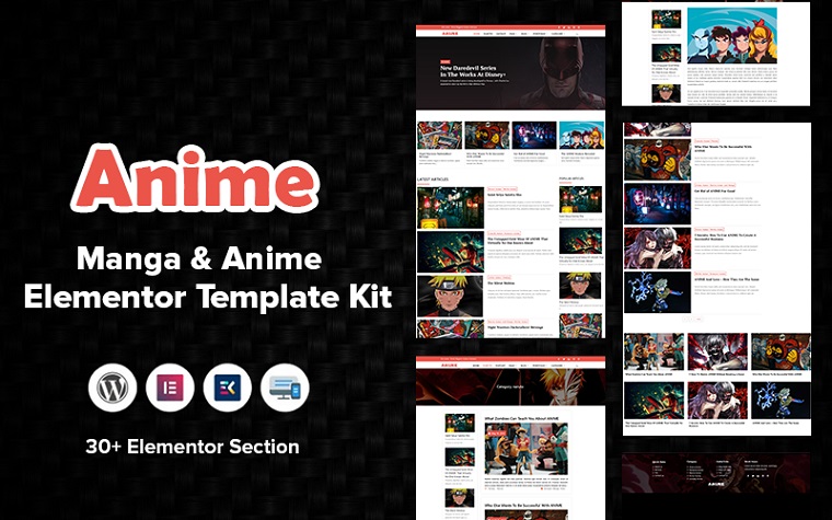 Anime - Blog, News Portal, & Magazine WordPress Theme