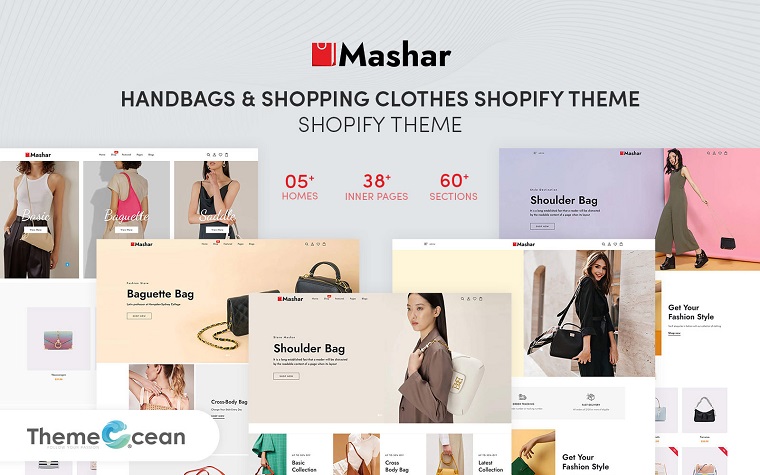 Mashar - Handbags & Shopping Clothes Responsive Shopify Theme