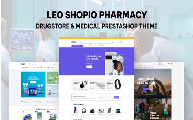Leo Shopio - Electronics PrestaShop Theme.