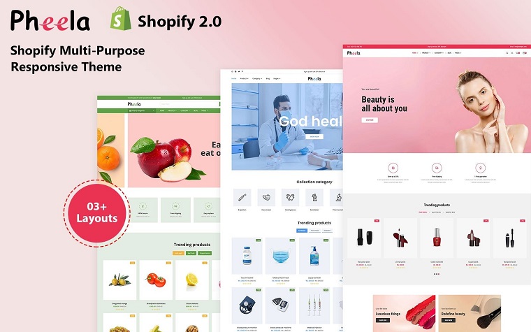 Pheela - Multipurpose Shopify Template.