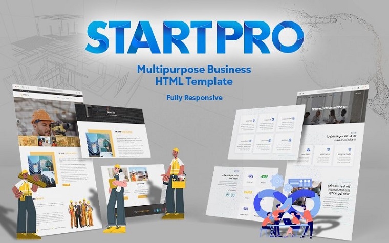 StartPro — Multipurpose Business HTML5 Template.
