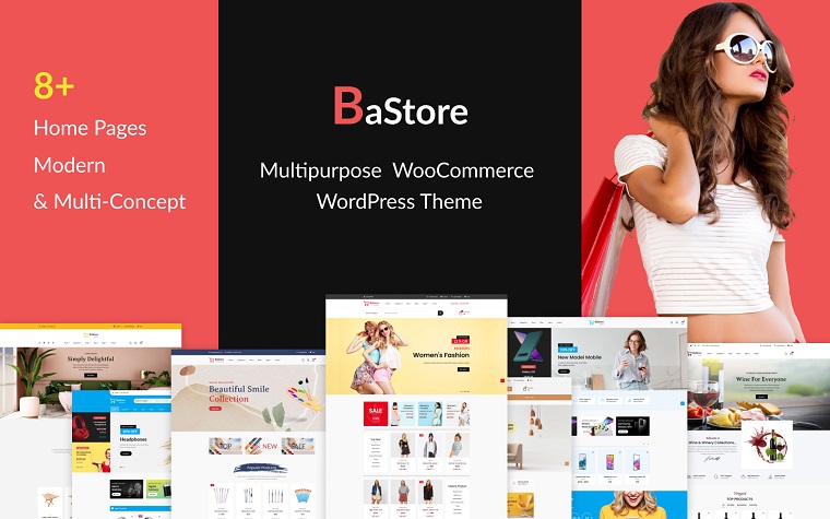 Bastore - Multipurpose WooCommerce WordPress Theme.