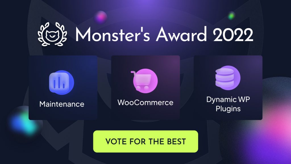Monster's Award 2022