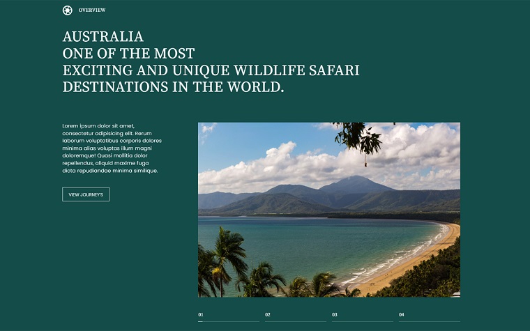Australia Safari - Multipage Safari Templates.
