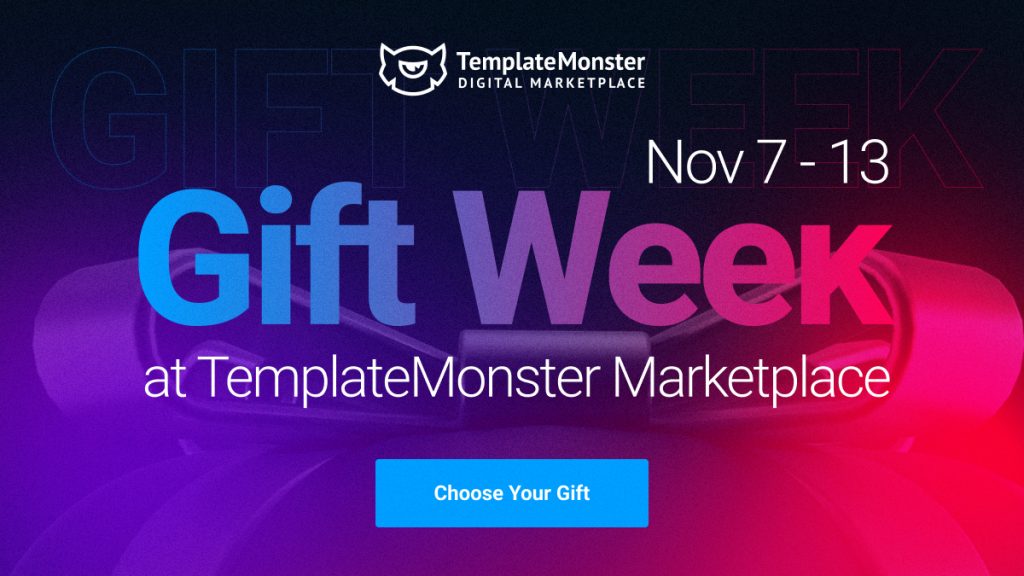 gift week at templatemonster